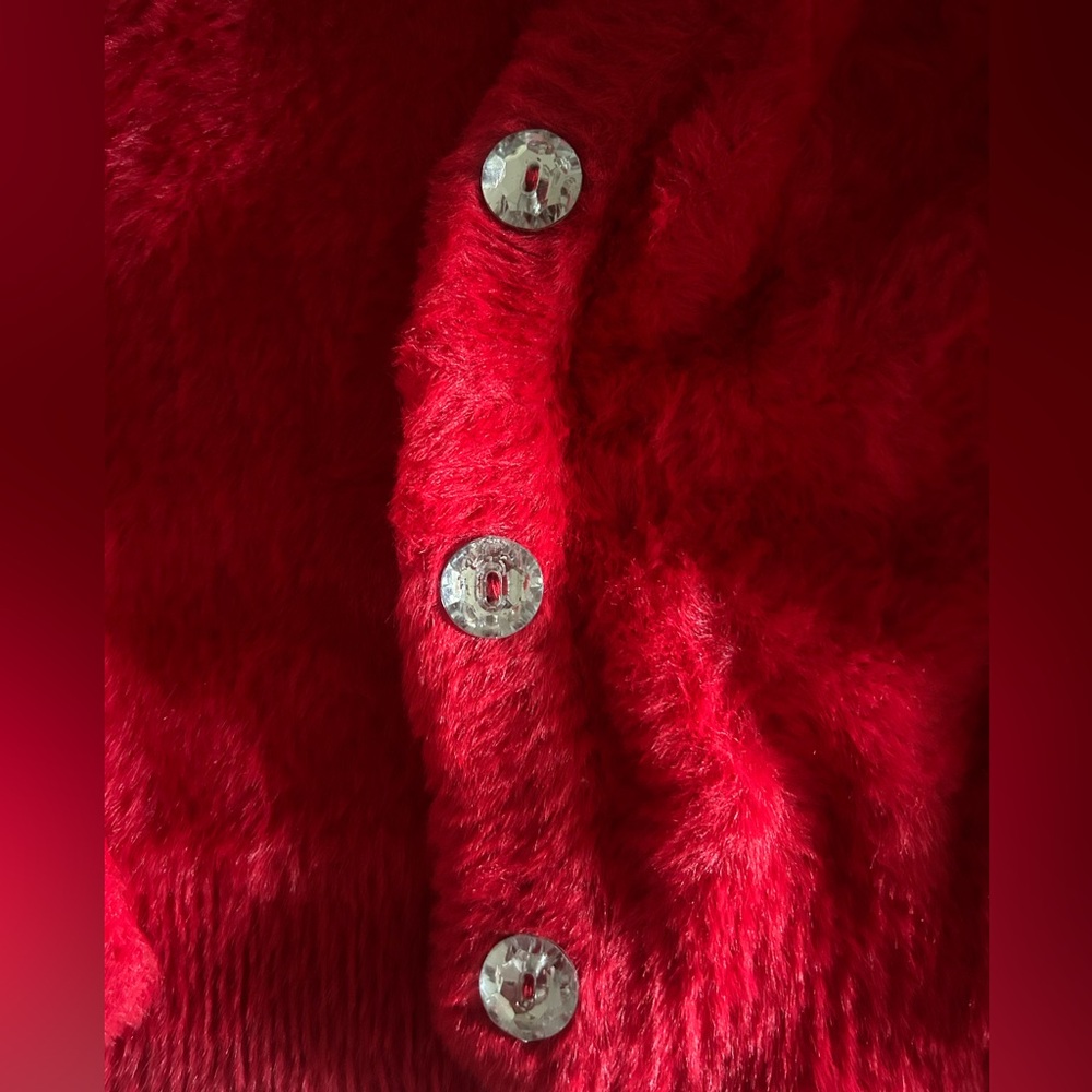 FOR LOVE & LEMONS Fiona Red Cardigan